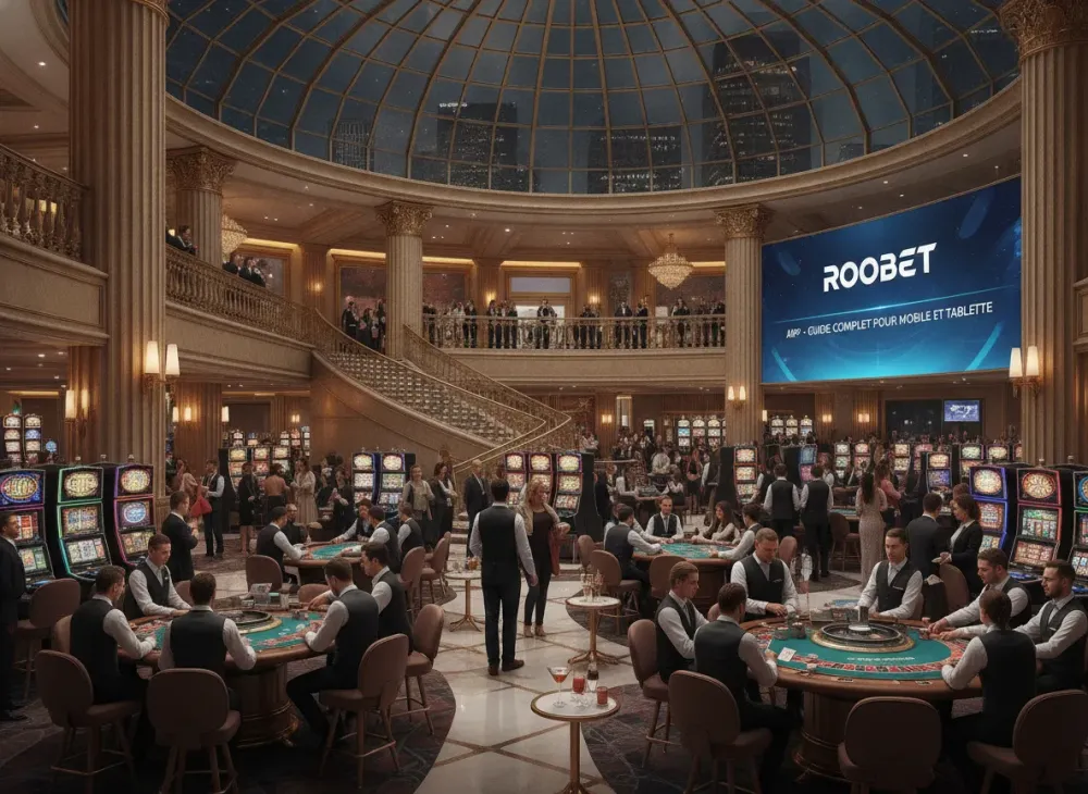 Roobet app - Guide complet pour mobile et tablette